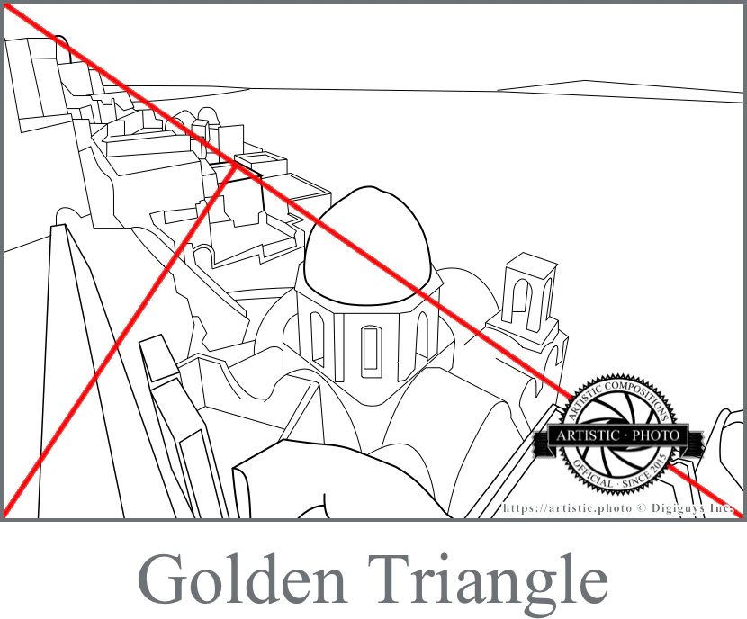 Golden Triangle artistic composition