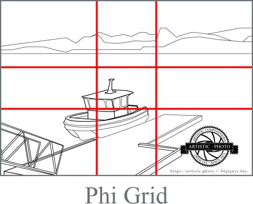 Phi Grid artistic composition