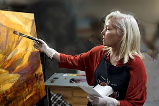 How a Painter Uses the Wise Photos App