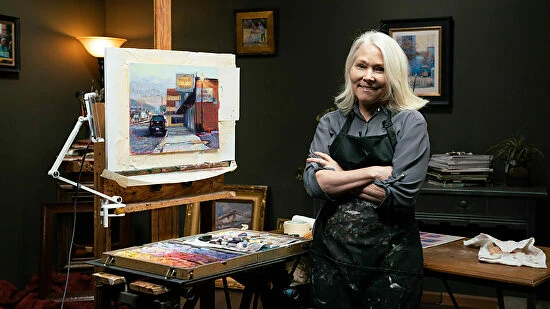 Painting by Brenda Boylan