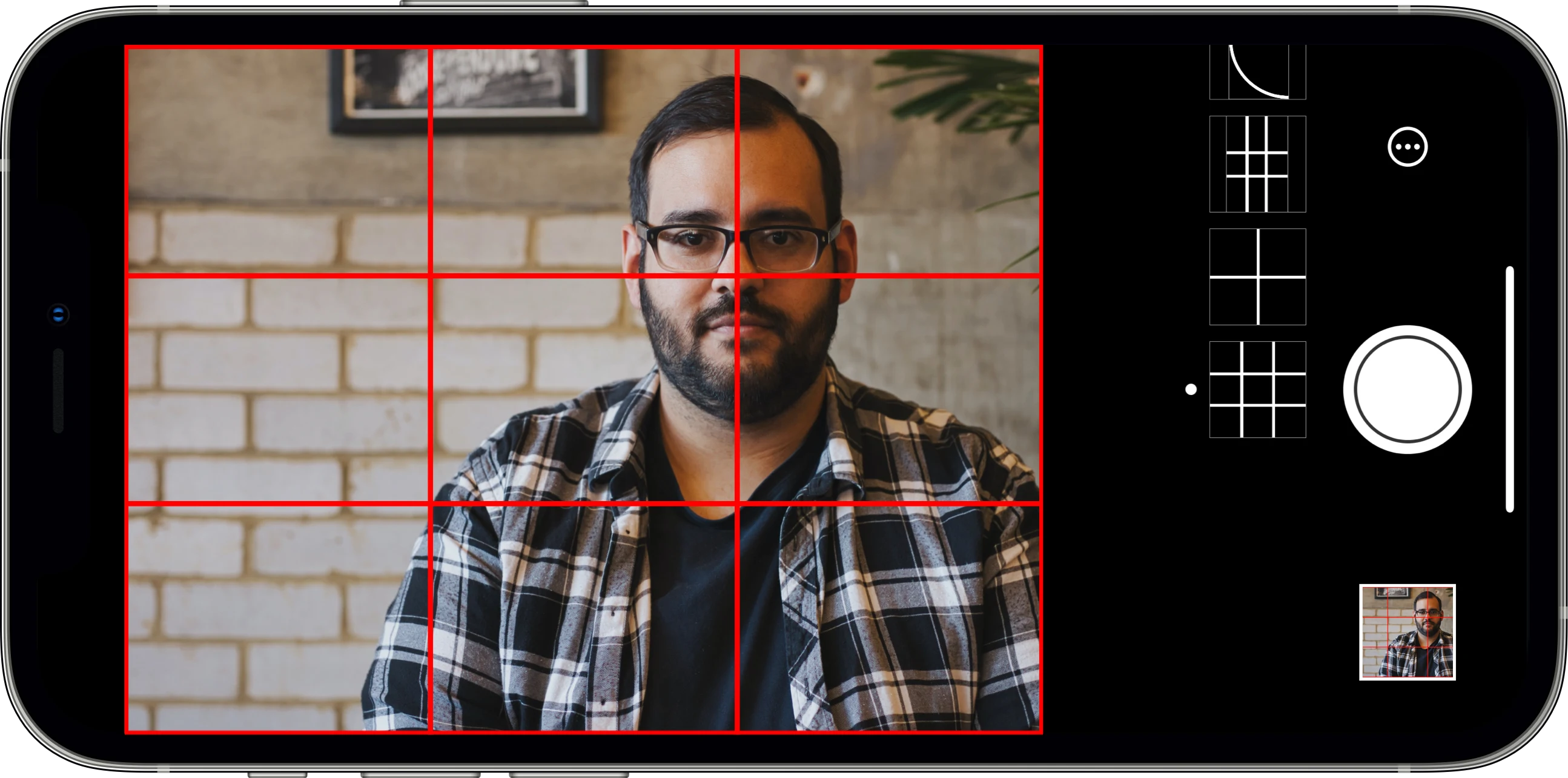 Rule of Thirds portrait on iPhone