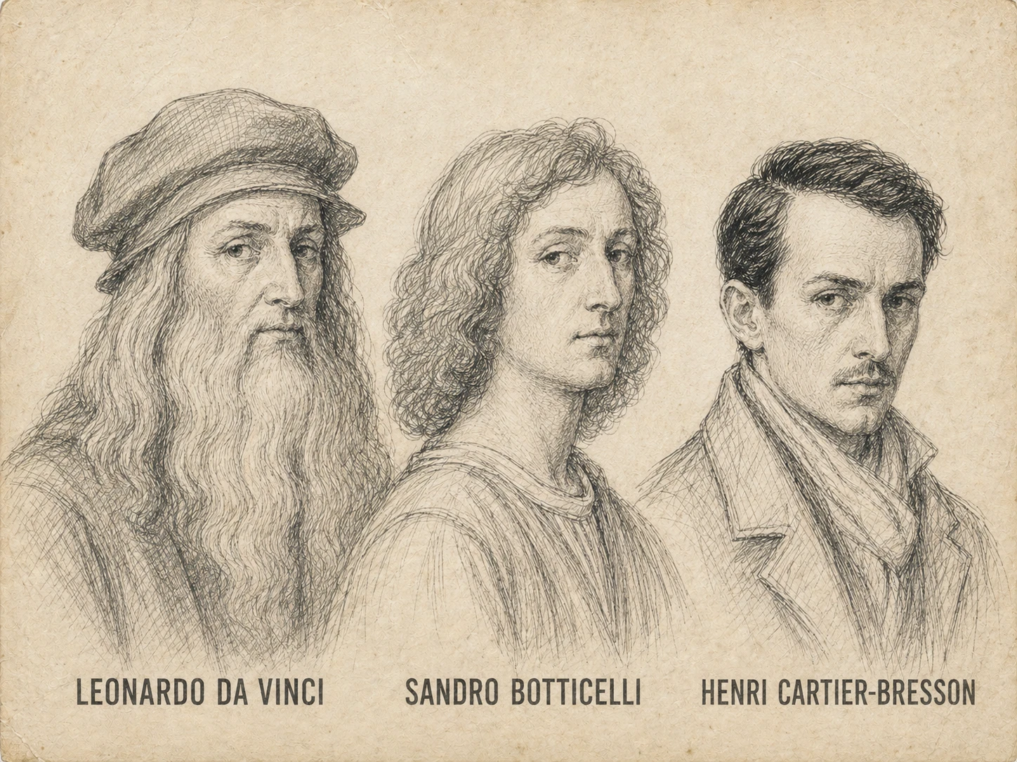 The 500-Year Conspiracy: Leonardo, Botticelli, and Cartier-Bresson