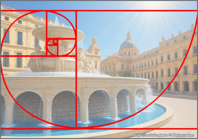Fibonacci Spiral composition thumbnail