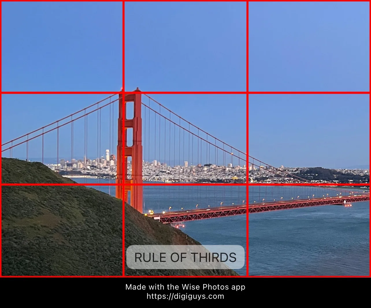 Rule of Thirds composition example 4